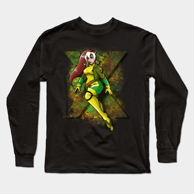 Rogue (southern bell) Long Sleeve T-Shirt by EnegDesign